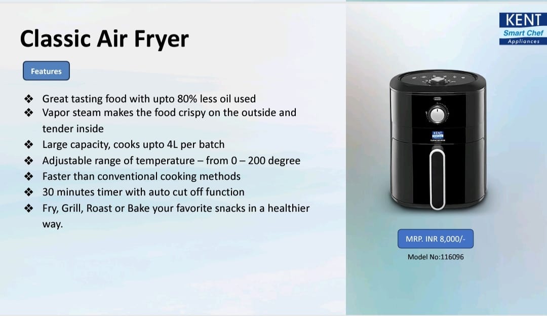 kent classic air fryer